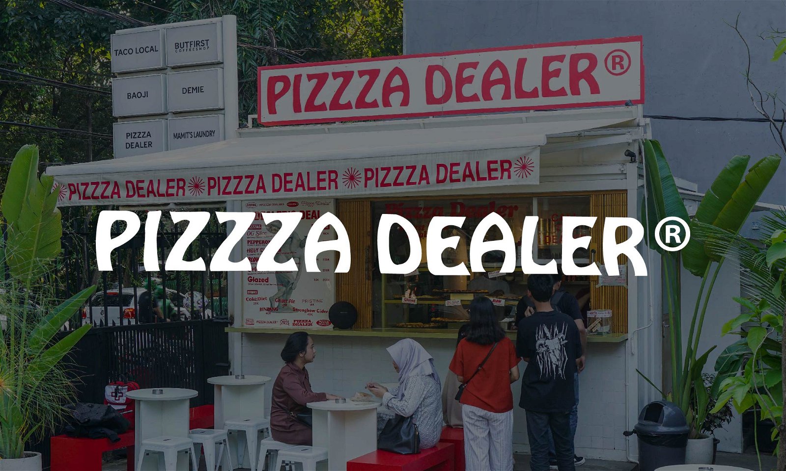Pizzza Dealer, Gaya Pizza New York di Jakarta Selatan