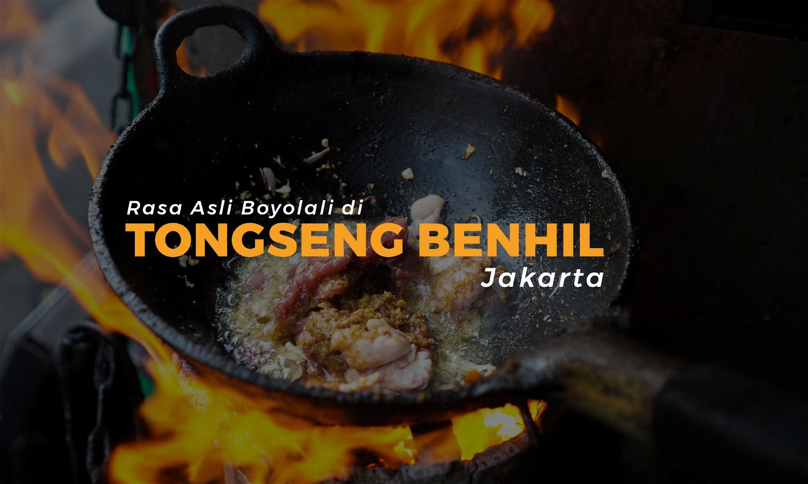Khasnya Rasa Boyolali di Tongseng Benhil Jakarta