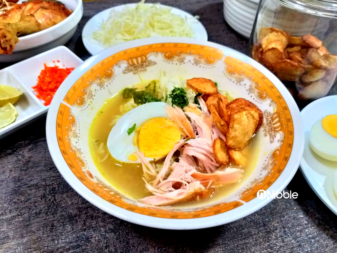 Resep Soto Ayam Rumahan, Sedap dan Enak