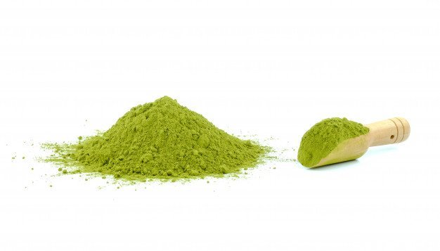 bubuk matcha dan green tea alami