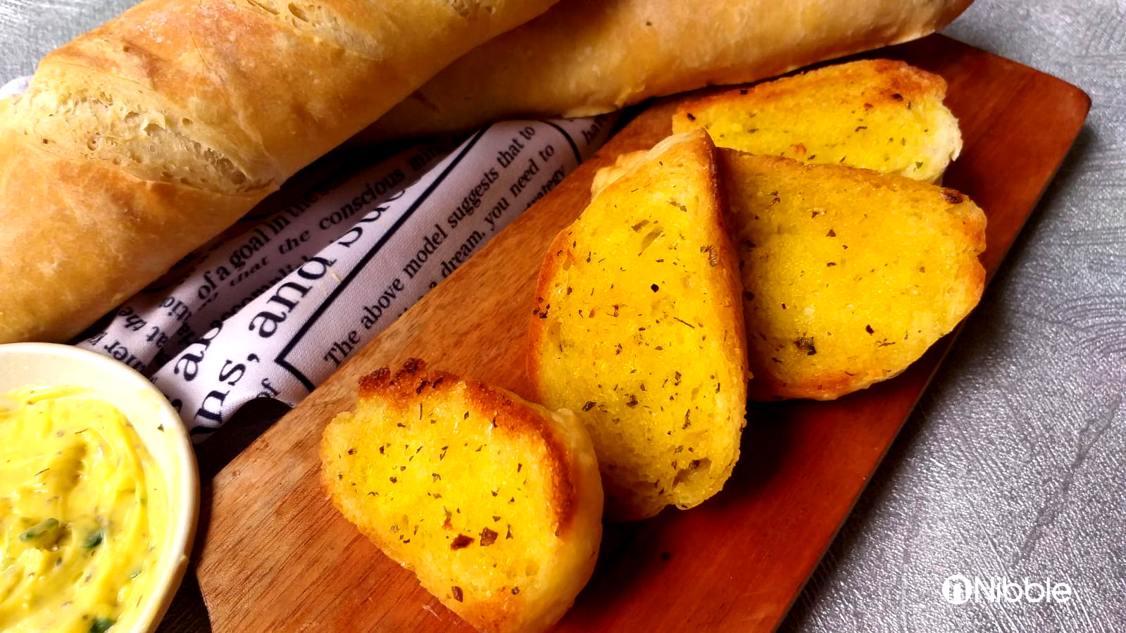 Resep Garlic Bread No Oven