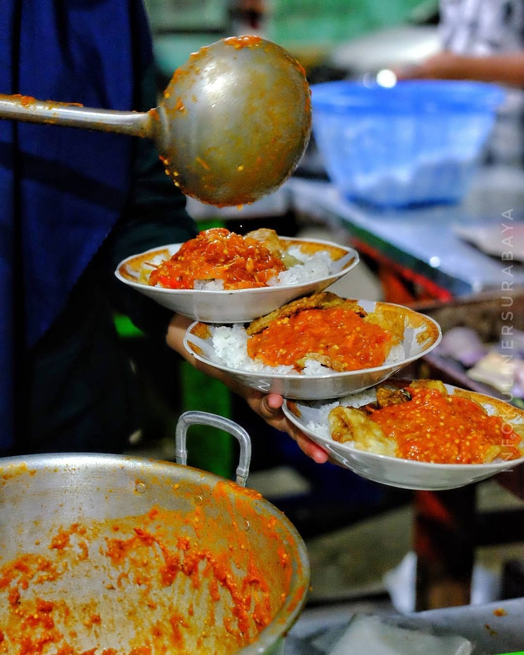 10 Tempat Makan Sego Sambel Surabaya Paling Jos