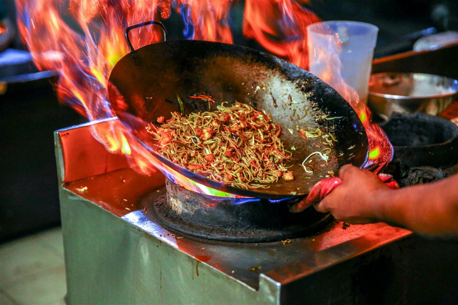 wok seasoning wajan